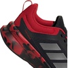 image:imageadidas Kids Fortarun 40 Big KidBlackIron MetallicBetter Scarlet