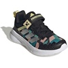 image:imageadidas Kids Fortarun 40 Big KidBlackMatte SilverDual YellowMinecraft