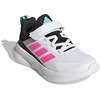 image:imageadidas Kids Fortarun 40 Big KidWhiteLucid PinkFlash Aqua