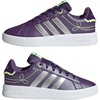 image:imageadidas Kids Grand Court 30 ShoeVioletSilver MetallicYellow