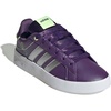 image:imageadidas Kids Grand Court 30 ShoeVioletSilver MetallicYellow