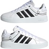 image:imageadidas Kids Grand Court 30 ShoeWhiteBlackYellow