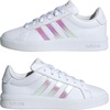 image:imageadidas Kids Grand Court 30 ShoeWhiteIridescentAlmost Pink