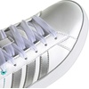 image:imageadidas Kids Grand Court 30 ShoeWhiteSilver MetallicFlash Aqua