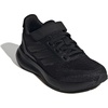image:imageadidas Kids Marvel Run Falcon 5 Elastic Lace amp StrapBlackBlackBlack