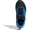 image:imageadidas Kids Marvel Run Falcon 5 Elastic Lace amp StrapBlackLucid AquamarineLucid Ray Blue