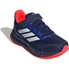 image:imageadidas Kids Marvel Run Falcon 5 Elastic Lace amp StrapDark BlueWhiteSolar Red