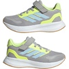 image:imageadidas Kids Marvel Run Falcon 5 Elastic Lace amp StrapGreyCrystal SkyYellow
