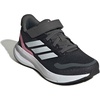 image:imageadidas Kids Marvel Run Falcon 5 Elastic Lace amp StrapGreyCrystal WhiteBliss Pink