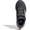 image:imageadidas Kids Marvel Run Falcon 5 Elastic Lace amp StrapGreyCrystal WhiteBliss Pink