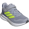 image:imageadidas Kids Marvel Run Falcon 5 Elastic Lace amp StrapHalo SilverLucid LemonTeam Royal Blue