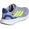 image:imageadidas Kids Marvel Run Falcon 5 Elastic Lace amp StrapHalo SilverLucid LemonTeam Royal Blue