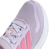 image:imageadidas Kids Marvel Run Falcon 5 Elastic Lace amp StrapIce LavenderWhiteClear Pink