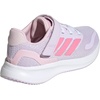 image:imageadidas Kids Marvel Run Falcon 5 Elastic Lace amp StrapIce LavenderWhiteClear Pink