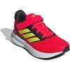 image:imageadidas Kids Marvel Run Falcon 5 Elastic Lace amp StrapLucid RedLucid LemonBlack