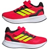 image:imageadidas Kids Marvel Run Falcon 5 Elastic Lace amp StrapLucid RedLucid LemonBlack