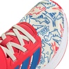 image:imageadidas Kids Marvel Run Falcon 5 Elastic Lace amp StrapOff WhiteBright RoyalSemi Lucid Red