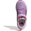 image:imageadidas Kids Marvel Run Falcon 5 Elastic Lace amp StrapPowder PlumAurora PlumLucid Red