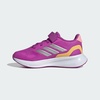 image:imageadidas Kids Marvel Run Falcon 5 Elastic Lace amp StrapPurple BurstSilver MetallicSemi Spark