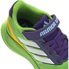 image:imageadidas Kids Marvel Run Falcon 5 Elastic Lace amp StrapSemi Solar GreenWhiteCollegiate PurpleMarvel