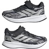 image:imageadidas Kids Marvel Run Falcon 5 Elastic Lace amp StrapSilver PebbleSilver MetallicCarbon
