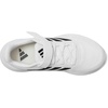 image:imageadidas Kids Marvel Run Falcon 5 Elastic Lace amp StrapWhiteBlackBlack