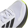 image:imageadidas Kids Marvel Run Falcon 5 Elastic Lace amp StrapWhiteBlackLucid Lemon