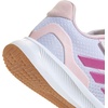 image:imageadidas Kids Marvel Run Falcon 5 Elastic Lace amp StrapWhiteClear PinkGum