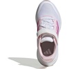 image:imageadidas Kids Marvel Run Falcon 5 Elastic Lace amp StrapWhiteClear PinkGum