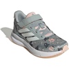 image:imageadidas Kids Marvel Run Falcon 5 Elastic Lace amp StrapWonder SageOff WhiteBlush Pink