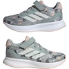 image:imageadidas Kids Marvel Run Falcon 5 Elastic Lace amp StrapWonder SageOff WhiteBlush Pink