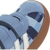 image:imageadidas Kids VL Court 30 Hook amp Loop ShoeAsh BlueOff WhiteCrew Blue