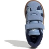 image:imageadidas Kids VL Court 30 Hook amp Loop ShoeAsh BlueOff WhiteCrew Blue