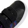 image:imageadidas Kids VL Court 30 Hook amp Loop ShoeBlackTeam Royal BlueVioletSpiderman