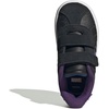image:imageadidas Kids VL Court 30 Hook amp Loop ShoeBlackTeam Royal BlueVioletSpiderman