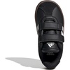 image:imageadidas Kids VL Court 30 Hook amp Loop ShoeBlackWhiteGum