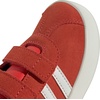 image:imageadidas Kids VL Court 30 Hook amp Loop ShoeBright RedWhiteOff White