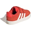 image:imageadidas Kids VL Court 30 Hook amp Loop ShoeBright RedWhiteOff White