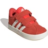 image:imageadidas Kids VL Court 30 Hook amp Loop ShoeBright RedWhiteOff White