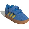 image:imageadidas Kids VL Court 30 Hook amp Loop ShoeBright RoyalPure SulfurGum