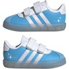 image:imageadidas Kids VL Court 30 Hook amp Loop ShoeCinderellaSemi Blue BurstWhiteLucid Pink