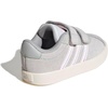 image:imageadidas Kids VL Court 30 Hook amp Loop ShoeDash GreyWhiteLime Burst