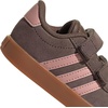 image:imageadidas Kids VL Court 30 Hook amp Loop ShoeEarth StrataSemi Frozen TurboAmber Gum
