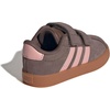 image:imageadidas Kids VL Court 30 Hook amp Loop ShoeEarth StrataSemi Frozen TurboAmber Gum