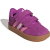 image:imageadidas Kids VL Court 30 Hook amp Loop ShoeFlash PinkBliss PinkClear Pink