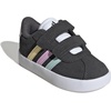 image:imageadidas Kids VL Court 30 Hook amp Loop ShoeGreyHalo MintBliss Lilac