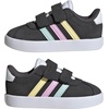 image:imageadidas Kids VL Court 30 Hook amp Loop ShoeGreyHalo MintBliss Lilac