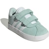 image:imageadidas Kids VL Court 30 Hook amp Loop ShoeHalo MintWhiteBlack