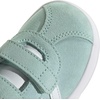 image:imageadidas Kids VL Court 30 Hook amp Loop ShoeHalo MintWhiteBlack
