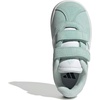 image:imageadidas Kids VL Court 30 Hook amp Loop ShoeHalo MintWhiteBlack